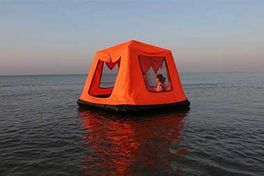 This Floating Tent Allows You To Camp on Water!