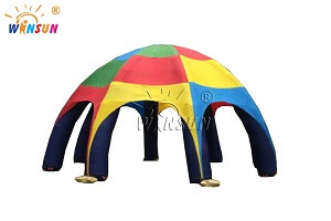 inflatable spider tent with eight legs 1