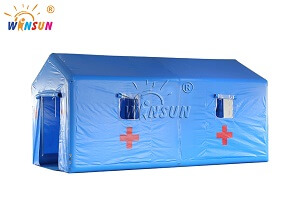 customized air tight inflatable emergency tent 1