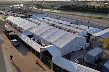 Tent courthouses for migrants to open along Texas border, as questions abound