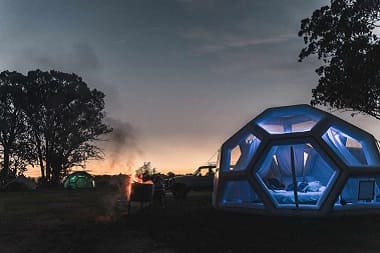 pop up bubble tent