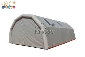 gray airtight inflatable tunnel tent (1)