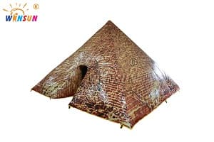 custom inflatable pyramid maze tent 1