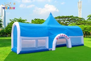 Inflatable giant castle tent WST-030