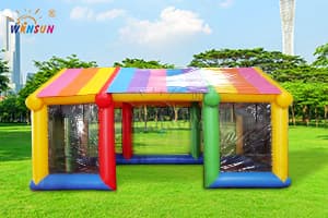 Colorful Transparent Inflatable Tent WST-083