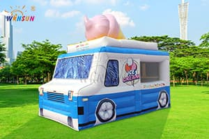 Inflatable Ice Cream Truck Tent WST-088