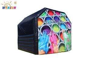 custom inflatable movie tent with screen (1)