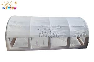 inflatable pool cover tent 1