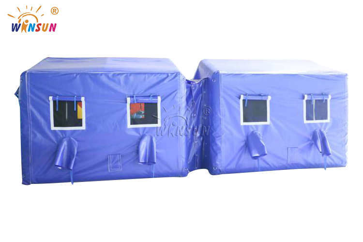 Airtight Inflatable Tent with Water Bags