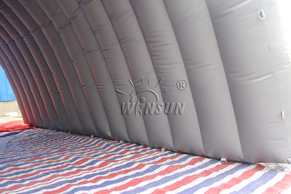 China Inflatable Tunnel Tent With Air Blower