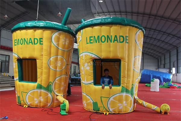 Commercial Grade Inflatable Stand Booth For Using