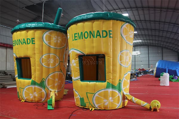 Custom Inflatable Lemonade Stand Booth Manufacuter