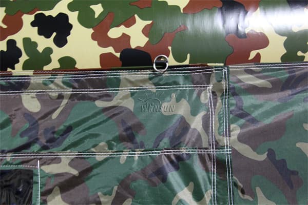 Durable Camouflage Inflatable Military Tent Wst-103