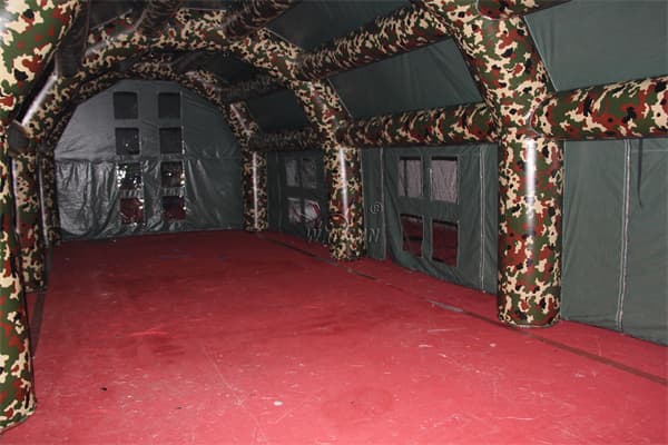 Durable Pvc Military Camouflage Inflatable Tents
