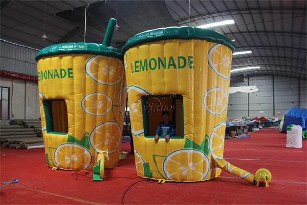 Good Inflatable Lemonade Booth For Rental Business