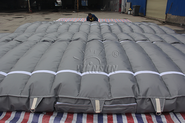 Gray Inflatable Tunnel For Sale