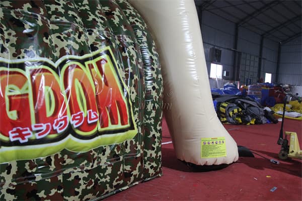 Hotsale Inflatable Lion Sport Tunnel Tent Manufacturer Wst-102