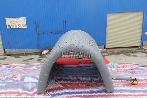 Inflatable Gray Tunnel Tent Supplier