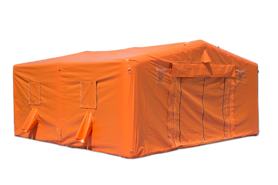 Inflatable Orange Medical Tent