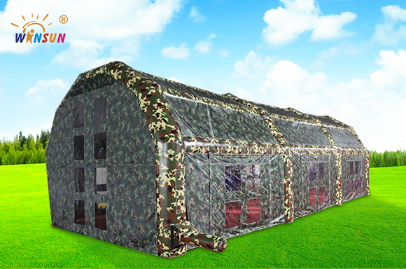 Outdoor Camouflage Inflatable Tent