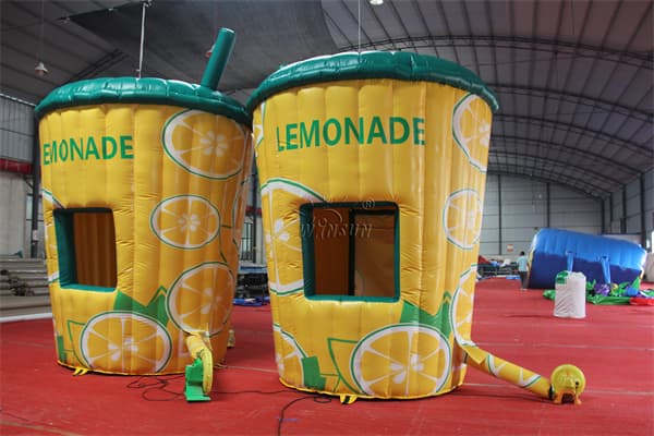 Popular Inflatable Lemonade Stand For Activity