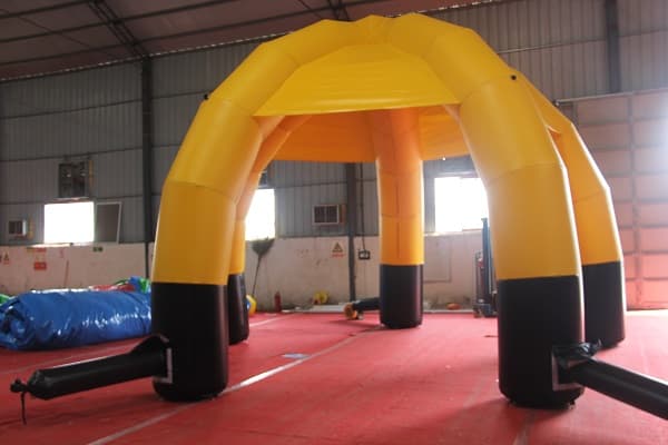 Customized infaltable dome tent with four legs
