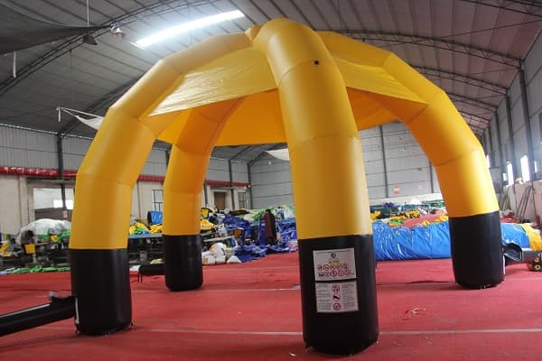 Inflatable giant spider tent for promotion use