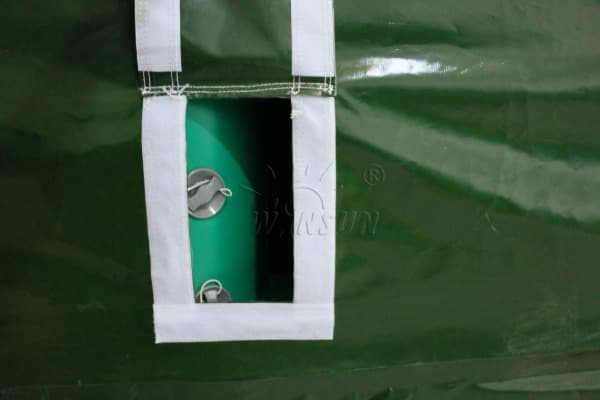 Airtight Inflatable Emergency Army Tent Wst110