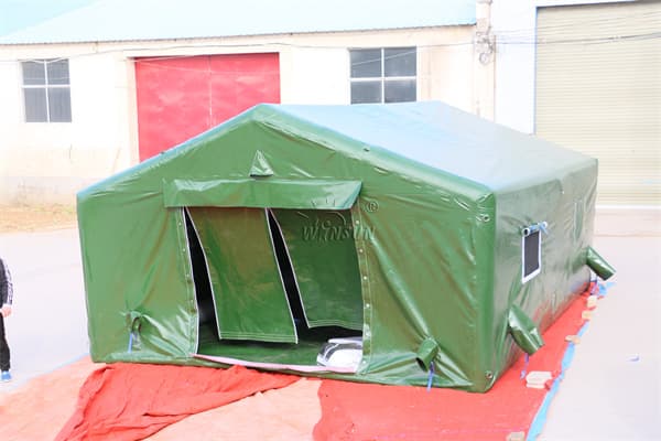 Airtight Inflatable Military Tent Wst108