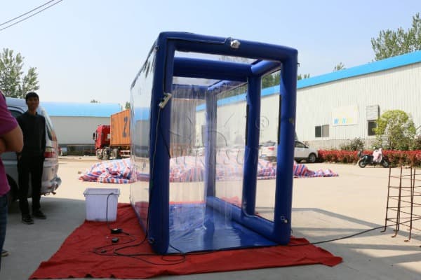 Airtight Portable Inflatable Disinfection Channel Tent Wst109