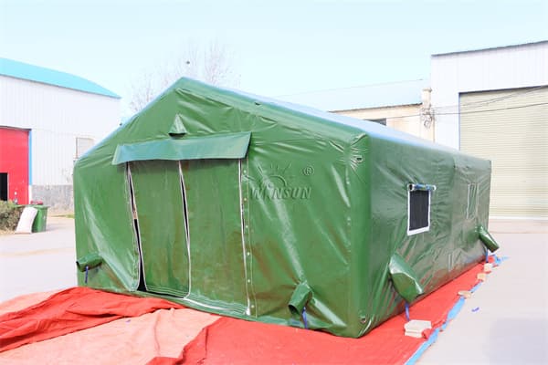 Airtight Structure Inflatale Emergency Tent Wst108
