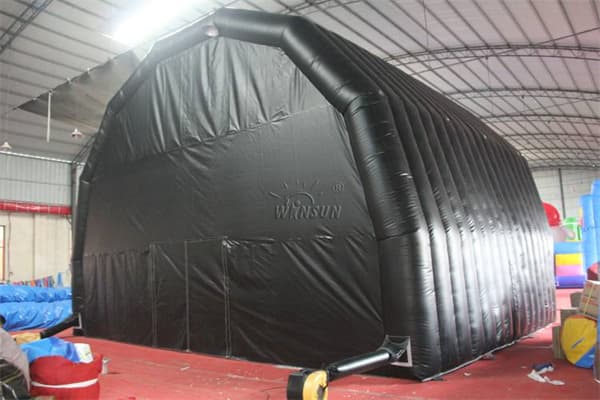 Black Inflatable Stage Cover Tent For Party Wst101