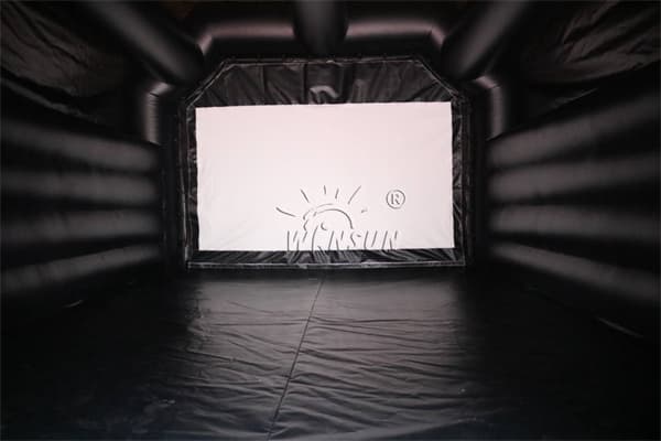 Black Movie Night Inflatable Tent Promotion WST-124