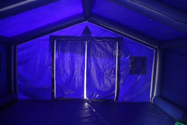 Blue Inflatable Army Tent Supplier WST-106