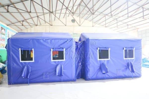 Blue Inflatable Military Tent Supplier WST-105