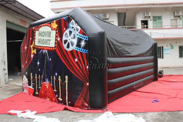 China Movie Night Inflatable Tent For Sale WST-124