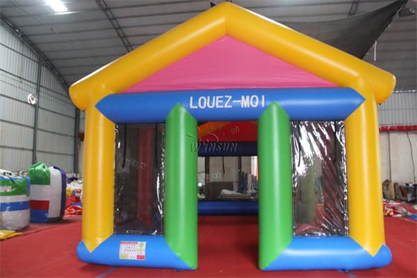 Colorful Transparent Inflatable Tent  For Party Wst083