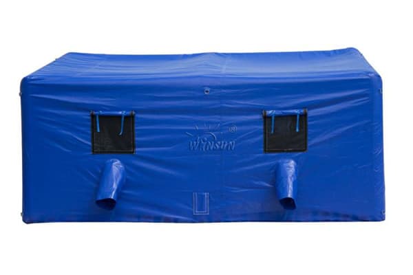 Commercial Grade Blue Inflatable Military Tent WST-093