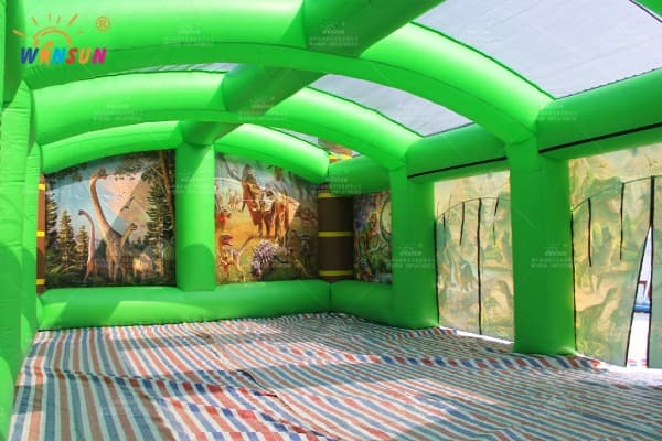 Commercial Inflatable Dinosaur Theme Tent WST116