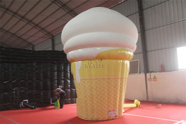 Commercial Inflatable Ice Cream Concession Stand Wst086