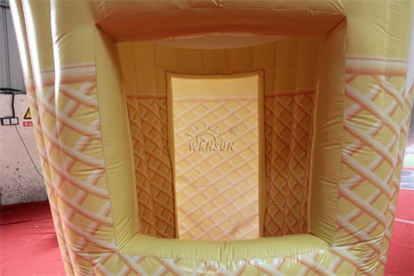 Custom Inflatable Ice Cream Booth Supplier Wst086