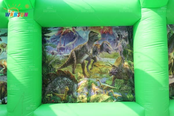 Custom Pop Up Dinosaur Tent For Exhibition WST116