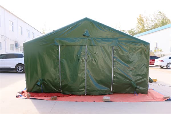 Customized Inflatable Military Shelter For Energency Use Wst108