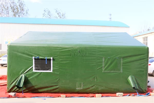 Customized Inflatable Military Shelter For Energency Wst108