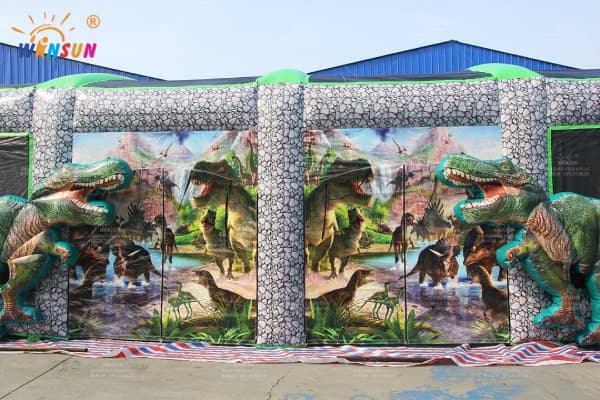 Giant Inflatable Dinosaur Promotional Shelter WST116