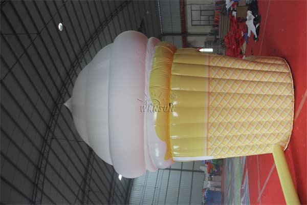 Ice Cream Cone Inflatable Food Tent Booth Wst086