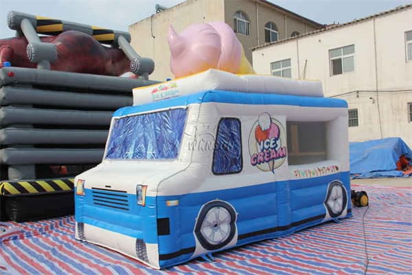 Inflatable Vans For Ice Cream Commercial Promotion Wst088