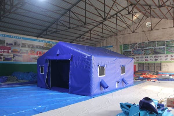 High quality inflatable Emergency Disaster tent for army