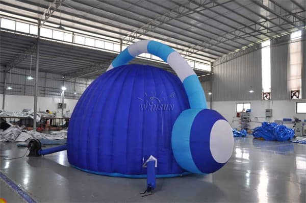 Outdoor Inflatable Headset Dome Tent Manufacturer Wst091