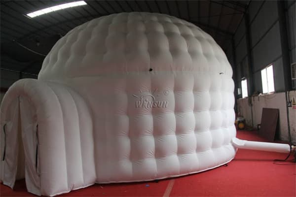 Oxford Cloth Inflatable Igloo Dome Tent For Event Wst098